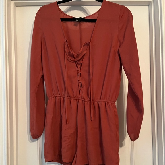 Forever 21 Pants - Forever 21 Long Sleeved Romper